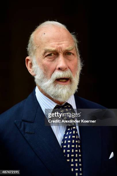 Prince Michael of Kent attends the official opening of the 'Der Weg zur Krone - Das Koenigreich Hannover und seine Herrscher' exhibition at Schloss...