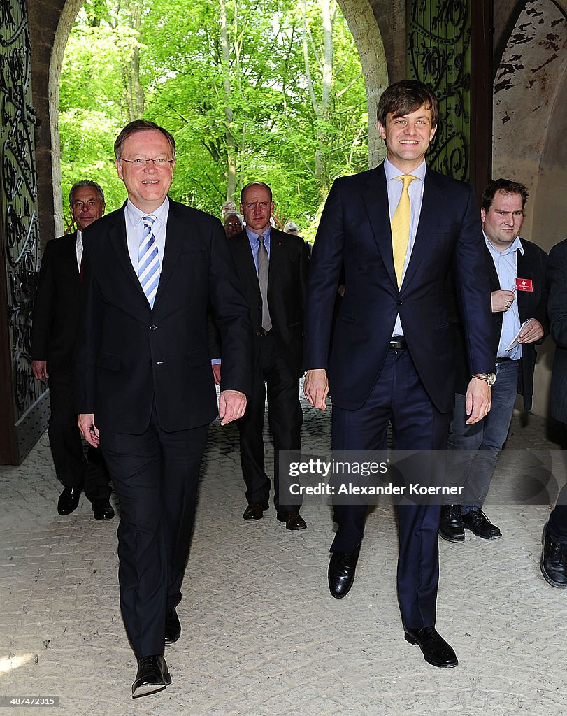 Prince Ernst August Of Hanover Celebrates 'Der Weg zur Krone' Exhibition Opening