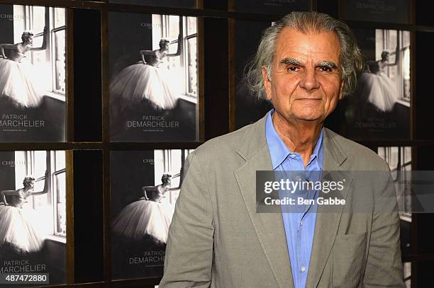 Photographer Patrick Demarchelier attends the "Patrick Demarchelier" special exhibition preview to celebrate NYFW: The Shows for Spring 2016 at...