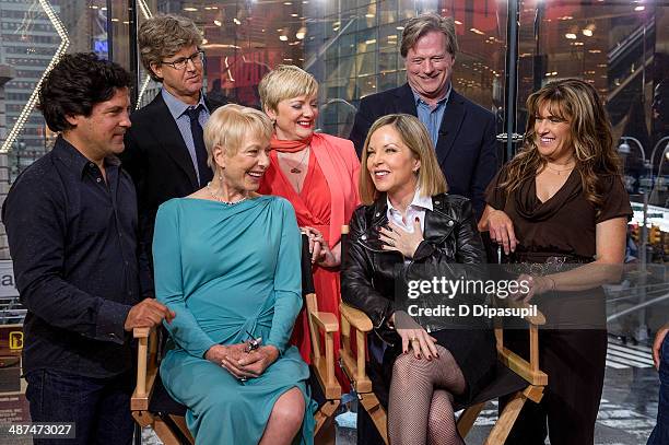 Matthew Labyorteaux, Michael Landon, Jr., Alison Arngrim, Dean Butler, Lindsay Greenbush, Karen Grassle and Melissa Sue Anderson of Little House On...