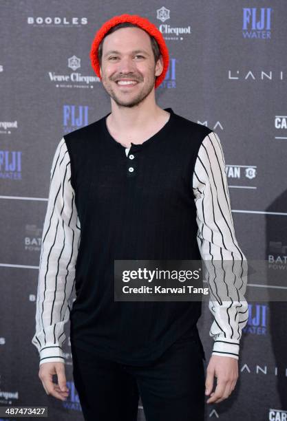 Will Young attends the inaugural Battersea Power Station annual party held at Battersea Power station on April 30, 2014 in London, England.