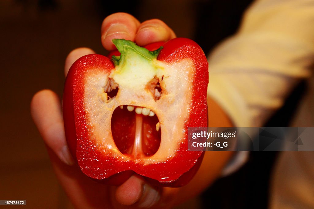 The yelling pepper