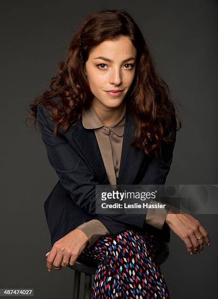 Actress Olivia Thirlby is photographed at the Tribeca Film Festival on April 19, 2014 in New York City.
