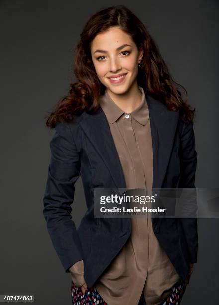 Actress Olivia Thirlby is photographed at the Tribeca Film Festival on April 19, 2014 in New York City.
