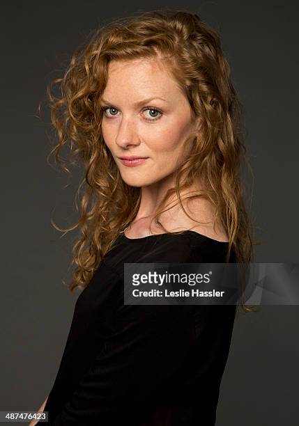 Actress Wrenn Schmidt is photographed at the Tribeca Film Festival on April 18, 2014 in New York City.