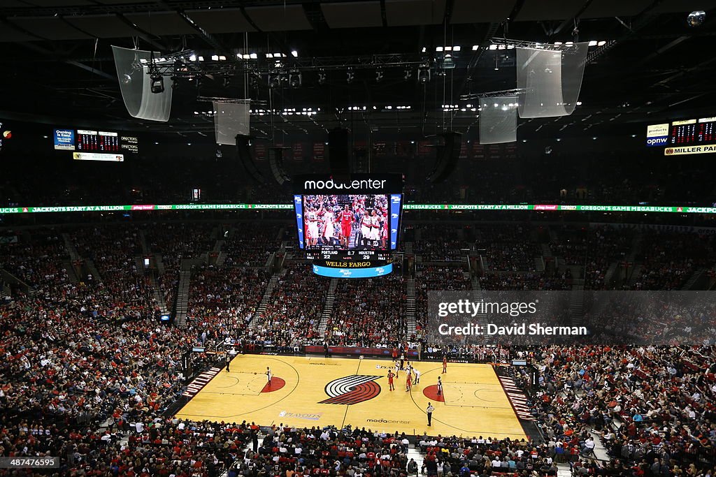 Houston Rockets v Portland Trail Blazers - Game Four
