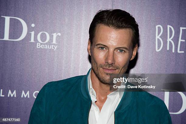 Alex Lundqvist attends a screening of Film Movement's "Breathe" hosted by The Cinema Society and Dior Beauty at Tribeca Grand Hotel on September 9,...