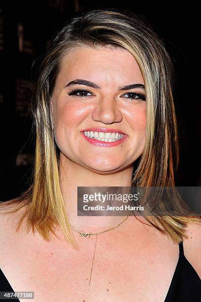 Writer/director Leslye Headland attends the Premiere of IFC Films' 'Sleeping With Other People' at ArcLight Cinemas on September 9, 2015 in...