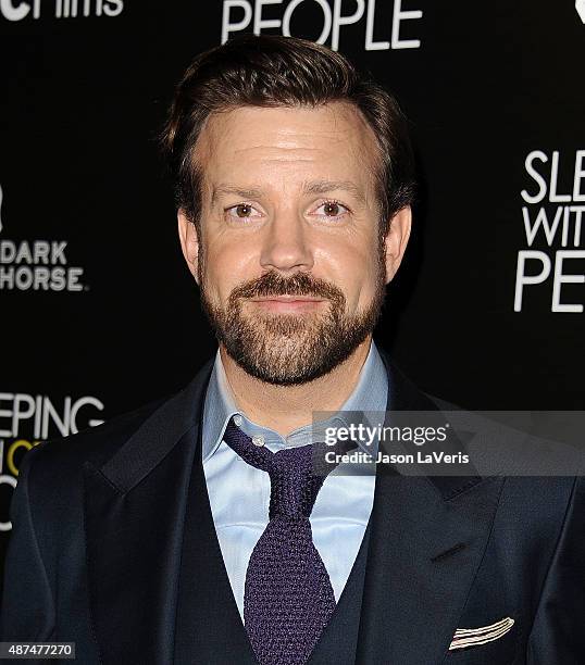 Actor Jason Sudeikis attends the premiere of "Sleeping With Other People" at ArcLight Cinemas on September 9, 2015 in Hollywood, California.