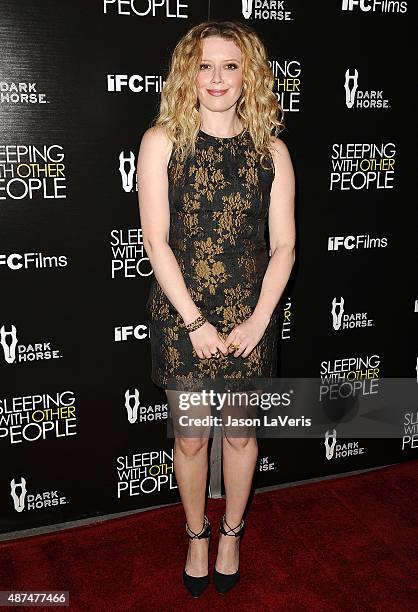 Actress Natasha Lyonne attends the premiere of "Sleeping With Other People" at ArcLight Cinemas on September 9, 2015 in Hollywood, California.