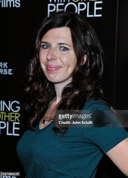 Actress Heather Matarazzo attends the Los Angeles premiere of IFC Films "Sleeping with Other People" presented by Dark Horse Wine on September 9,...