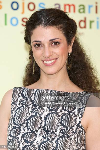 Spanish actress Ruth Gabriel attends the "Los Ojos Amarillos de los cocdrilos" premiere at the Academia de Cine on April 30, 2014 in Madrid, Spain.