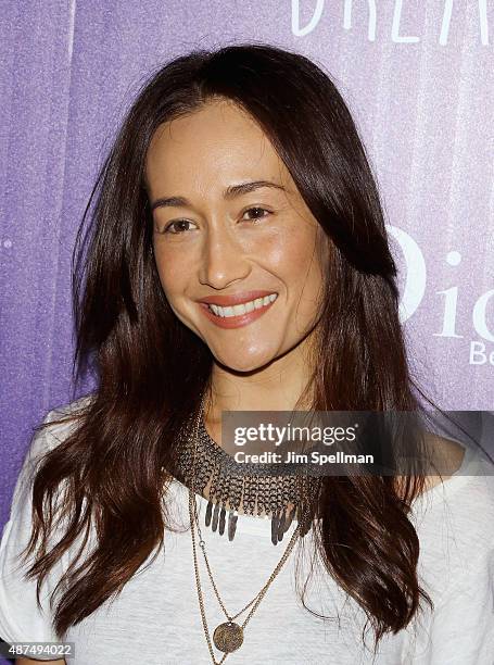 Actress Maggie Q attends a screening of Film Movement's "Breathe" hosted by The Cinema Society and Dior Beauty at Tribeca Grand Hotel on September 9,...