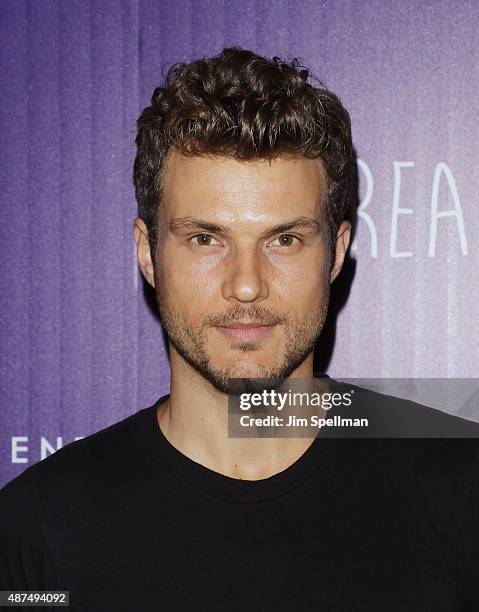 Actor/model Ryan Cooper attends a screening of Film Movement's "Breathe" hosted by The Cinema Society and Dior Beauty at Tribeca Grand Hotel on...