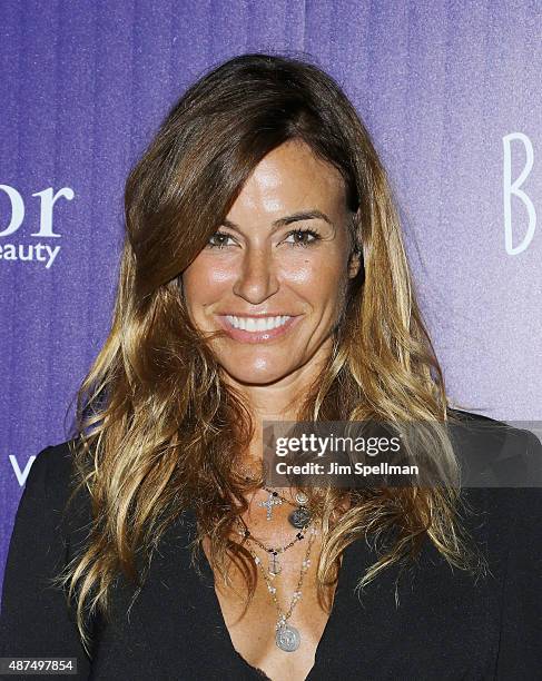 Model Kelly Killoren Bensimon attends a screening of Film Movement's "Breathe" hosted by The Cinema Society and Dior Beauty at Tribeca Grand Hotel on...