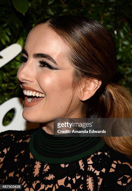 Actress Camilla Belle arrives at the Salvatore Ferragamo 100 Years In Hollywood celebration at the newly unveiled Rodeo Drive flagship Salvatore...