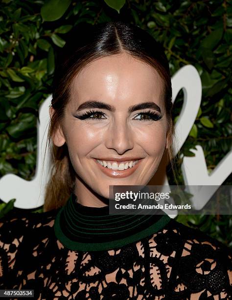 Actress Camilla Belle arrives at the Salvatore Ferragamo 100 Years In Hollywood celebration at the newly unveiled Rodeo Drive flagship Salvatore...