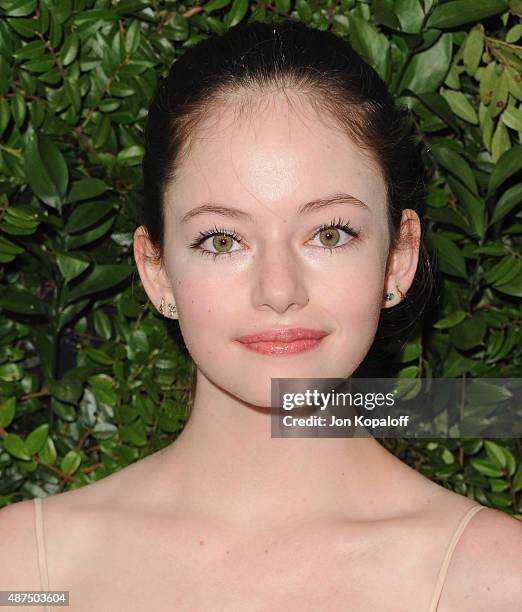 Actress Mackenzie Foy arrives at Salvatore Ferragamo 100th Year Celebration In Hollywood Rodeo Drive Flagship Store Opening at Salvatore Ferragamo on...