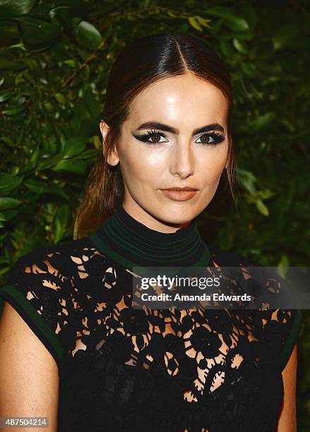 Actress Camilla Belle arrives at the Salvatore Ferragamo 100 Years In Hollywood celebration at the newly unveiled Rodeo Drive flagship Salvatore...