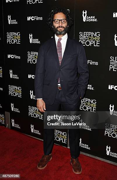 Actor Jason Mantzoukas attends the premiere of "Sleeping With Other People" at ArcLight Cinemas on September 9, 2015 in Hollywood, California.