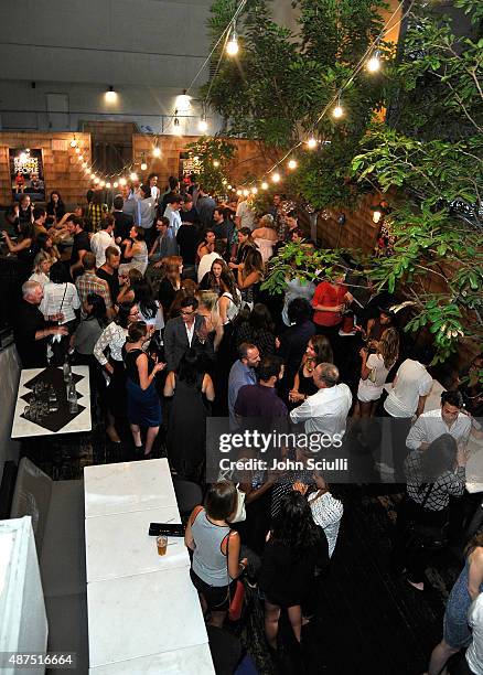 General view at the Los Angeles premiere of IFC Films "Sleeping With Other People" presented by Dark Horse Wine on September 9, 2015 in Los Angeles,...