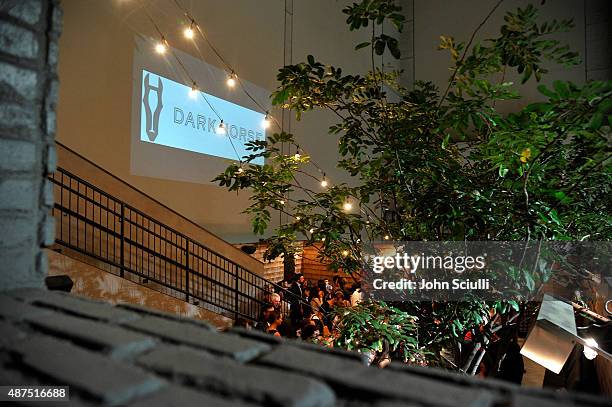 General view at the Los Angeles premiere of IFC Films "Sleeping With Other People" presented by Dark Horse Wine on September 9, 2015 in Los Angeles,...