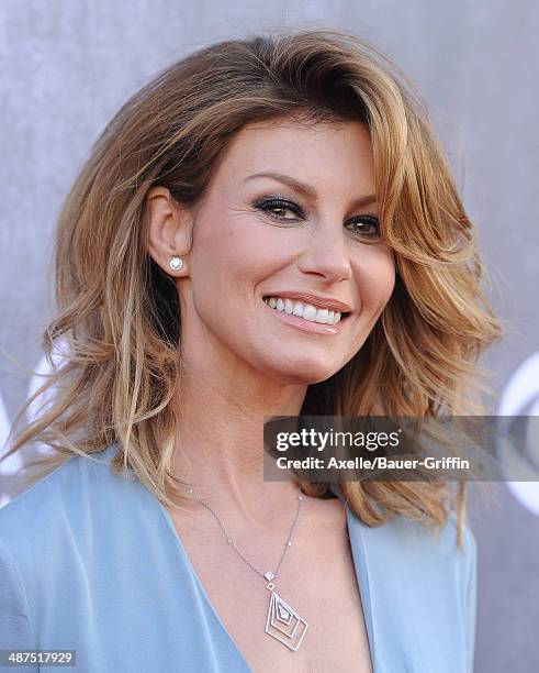 Singer Faith Hill arrives at the 49th Annual Academy of Country Music Awards at the MGM Grand Hotel and Casino on April 6, 2014 in Las Vegas, Nevada.