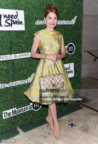 Jean Shafiroff attends the 2015 Couture Council Awards Benefit Luncheon Honoring Manolo Blahnik at David Koch Theatre at Lincoln Center on September...