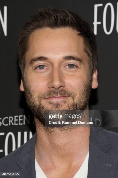 Ryan Eggold attends the 'Stars Turn Out For The Opening Of SAG Foundation Actors Center on April 30, 2014 in New York City.