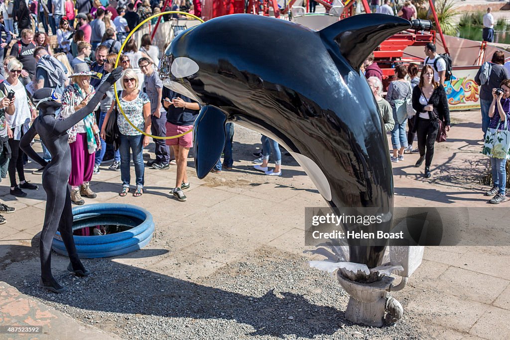 General Views Of Banksy's Dismaland