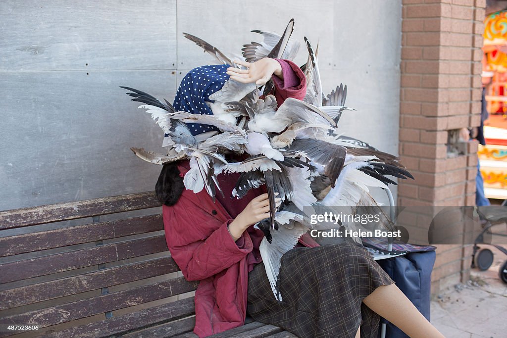 General Views Of Banksy's Dismaland