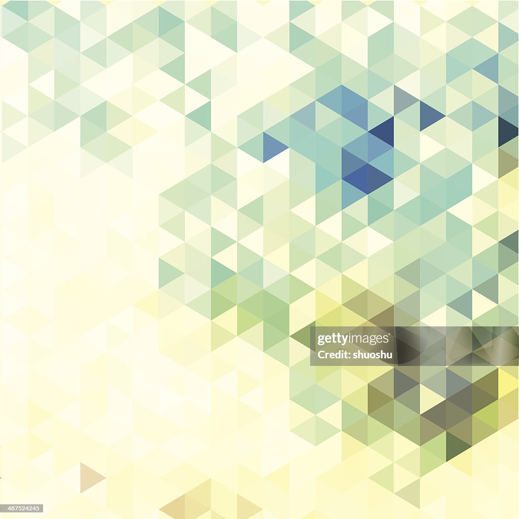 Abstract blue rhombus pattern background