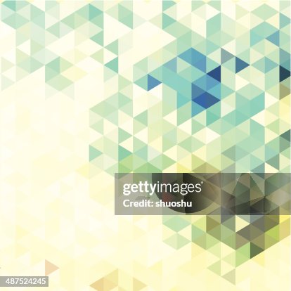 Abstract Blue Rhombus Pattern Background High-Res Vector Graphic ...
