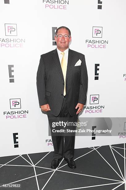 James Leonard attends E!'s 2016 Spring NYFW Kick Off Party at The Standard, High Line, Biergarten & Garden on September 9, 2015 in New York City.