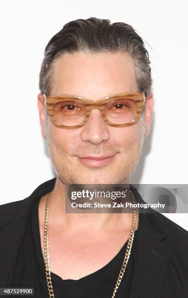 Cameron Silver attends E!'s 2016 Spring NYFW Kick Off Party at The Standard, High Line, Biergarten & Garden on September 9, 2015 in New York City.