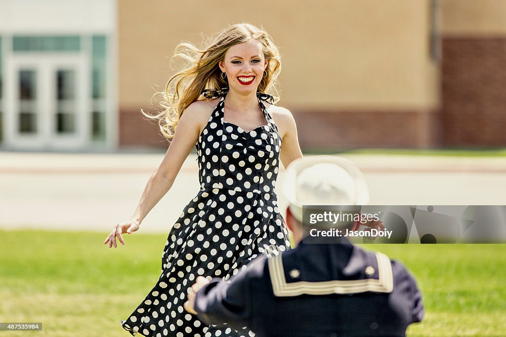 Stock Photo: Home From World War II