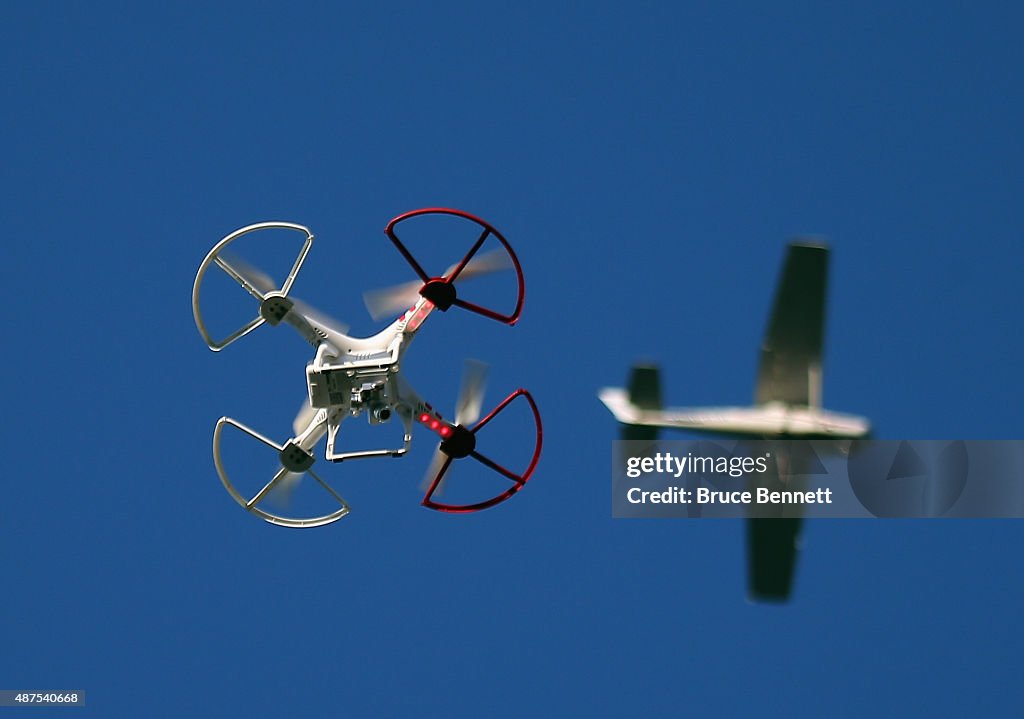 Drone in Flight