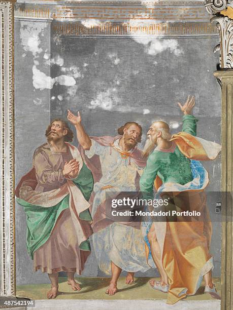 Chiesa della Madonna di Campagna, by Aurelio Luini and Giovanni Pietro Gnocchi, 16th Century, fresco Italy, Piedmont, Verbania, Pallanza, Chiesa...