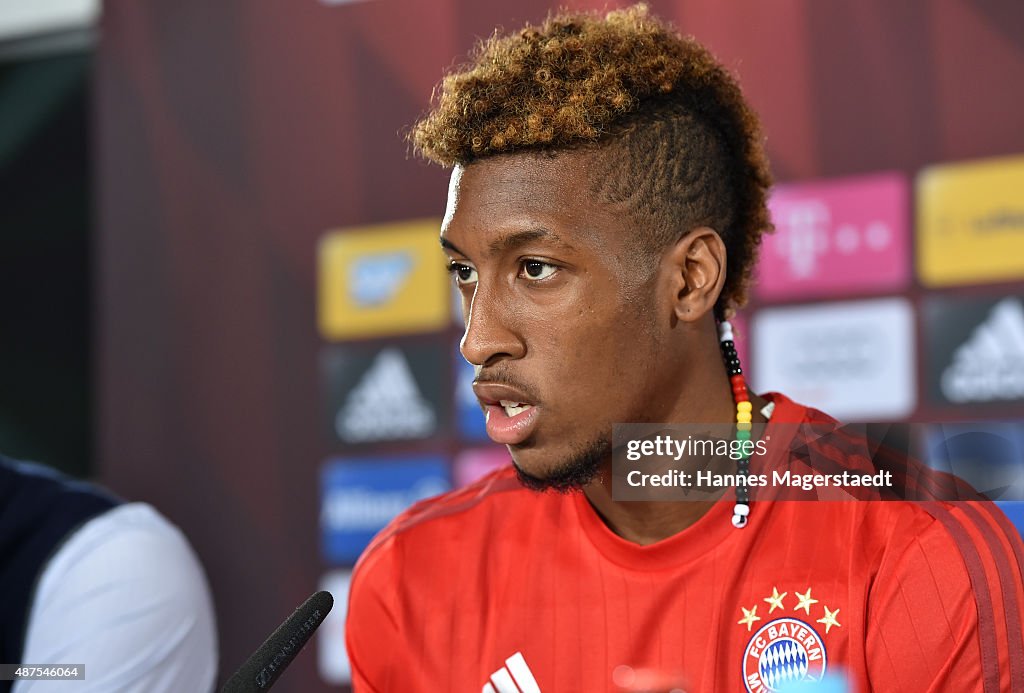 FC Bayern Muenchen Unveils New Signing Kingsley Coman