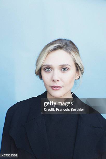 Actress Elizabeth Olsen is photographed at the 41st Deauville American Film Festival on September 9, 2015 in Deauville, France.