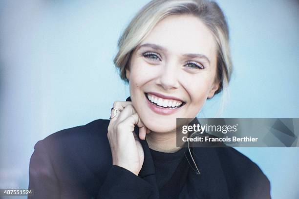 Actress Elizabeth Olsen is photographed at the 41st Deauville American Film Festival on September 9, 2015 in Deauville, France.