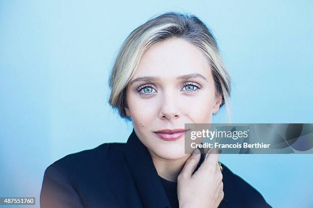 Actress Elizabeth Olsen is photographed at the 41st Deauville American Film Festival on September 9, 2015 in Deauville, France.