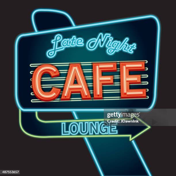 Club Cafe Sign Cafe Neon Sign Photos and Premium High Res Pictures - Getty Images