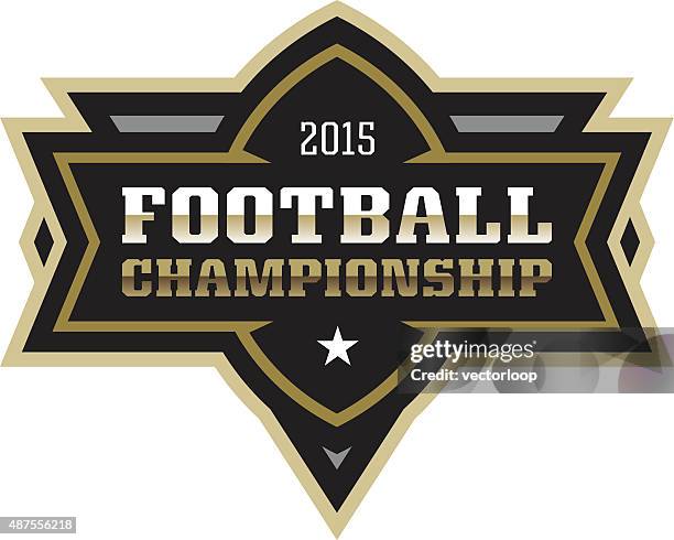 football championship - postseason awards stock illustrations