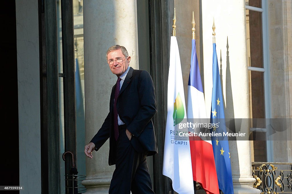 Climate Change Conference At Elysee Palace