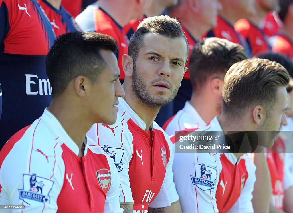 Arsenal 1st Team Squad Photograph