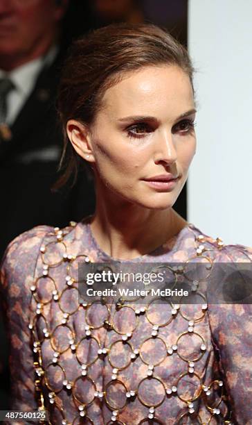 Natalie Portman attends the 4th annual festival kick-off fundraising soiree during the 2015 Toronto International Film Festival at TIFF Bell Lightbox...