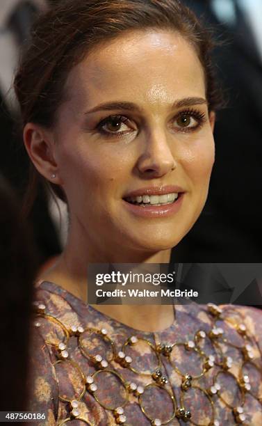 Natalie Portman attends the 4th annual festival kick-off fundraising soiree during the 2015 Toronto International Film Festival at TIFF Bell Lightbox...