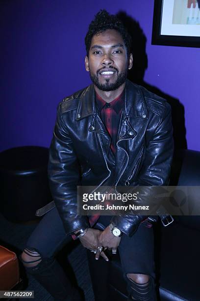 Miguel attends DJ Prostyle 3rd Annual Birthday Bash at Best Buy Theater on April 30, 2014 in New York City.