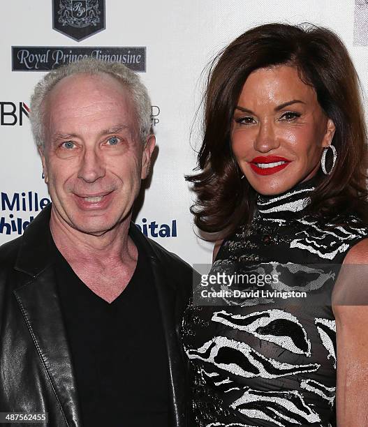 Dr. Robert Gerner and TV personality Janice Dickinson attend "30 Years of Music, Art & Fashion" benefiting Miller Children's Hospital at The Attic on...
